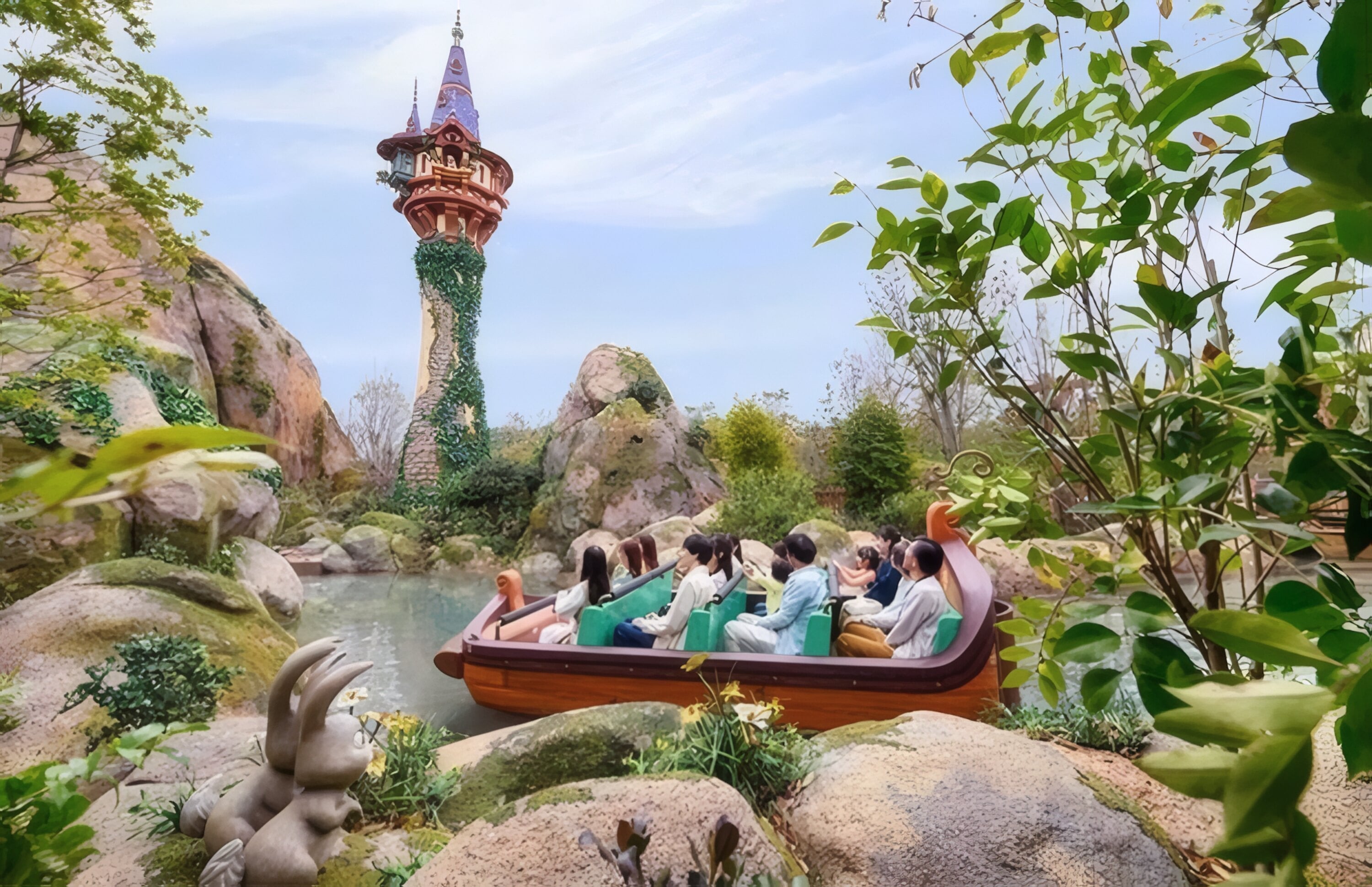 Rapunzel’s Lantern Festival - Tokyo DisneySea theme park attraction